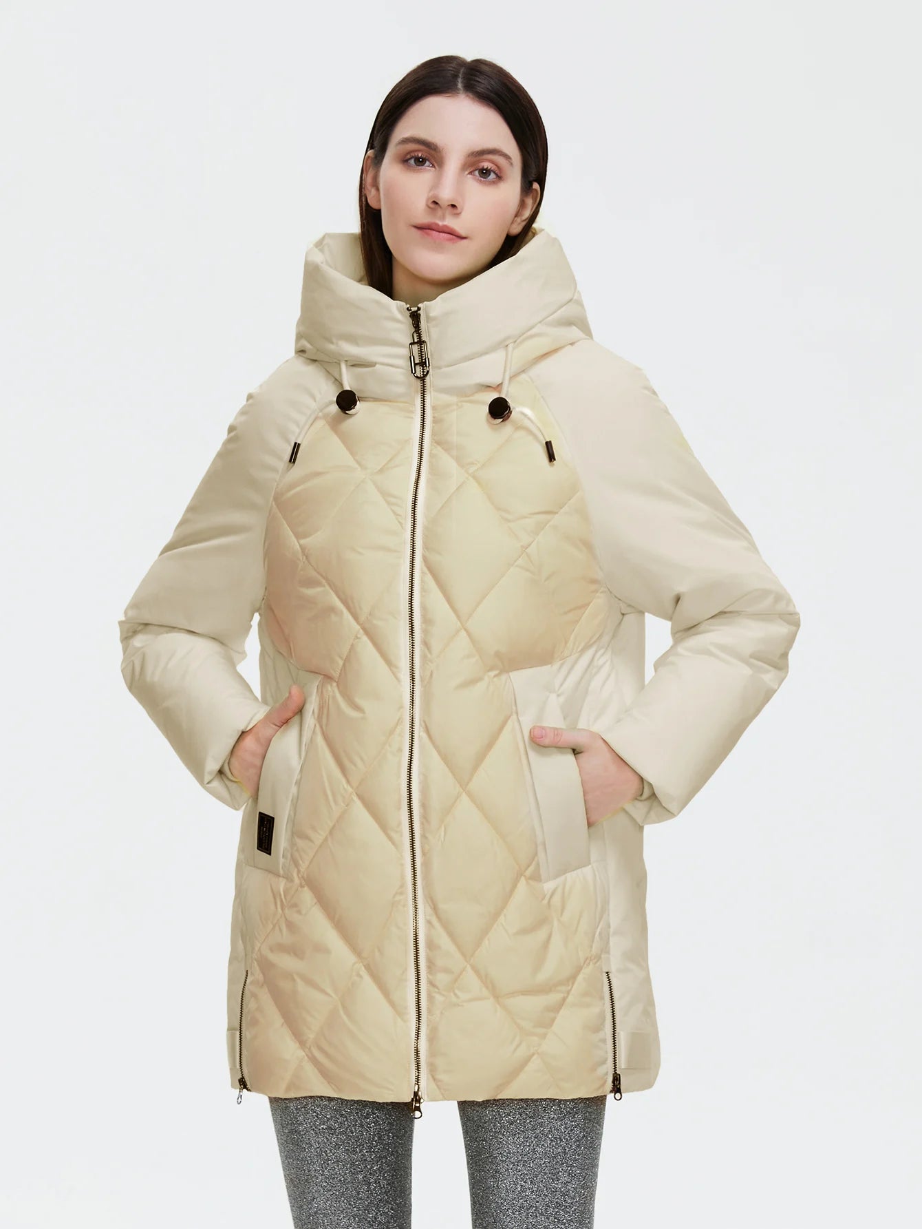 Cinemore  Jacket Women's Plus Size Collection Warm Jacket Mid-length Grace With Unusual Design Women Coats brand Parka 8198