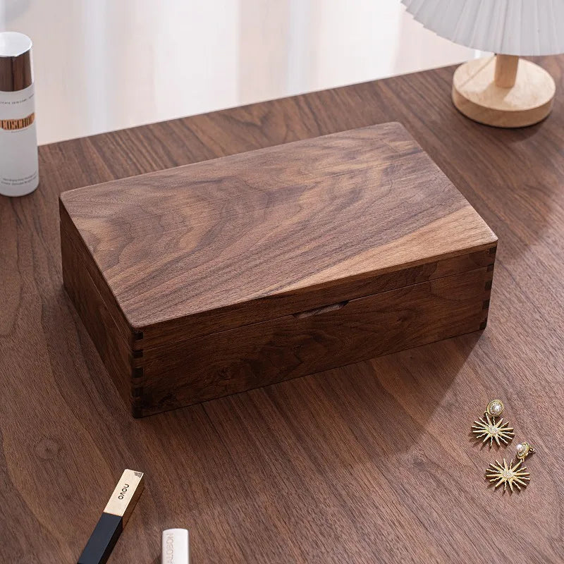 Wooden Jewelry Box Three Layers Multi Functional Jewelry Storage Box Luxury Exquisite Display Rack Gifts Packaging Supplies