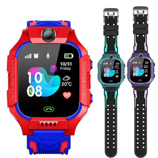 2024 Hot Kids Smart Watch GPS Call Message Card Sim Waterproof Smartwatch For Kids SOS Photo Remote For IOS Android Genuine Gift