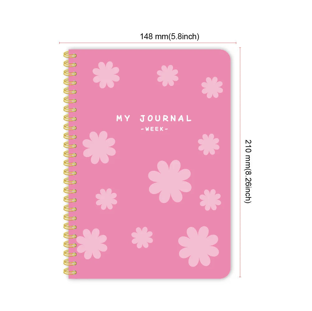 Trip Planner 2024 Weekly Diary 2024 Planner Diary 2025 Diary 2025 Weekly A5 English Notebook Notepad Office Business, etc.