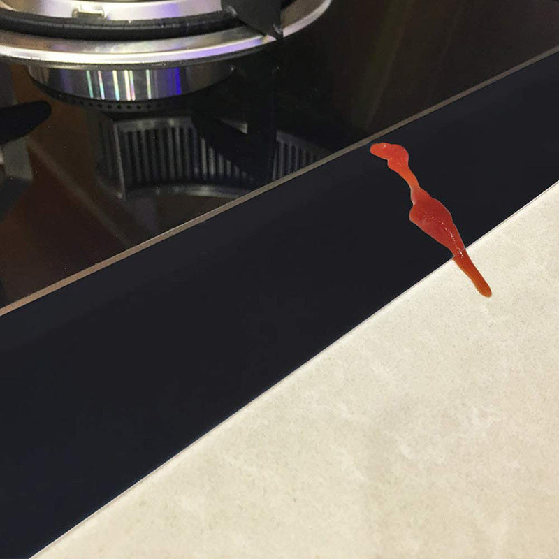 Kitchen For Cooktop Use Fissure Sealant Flame Retardant High Temperature Resistant T-type Gas Stove 21-inch25-inch Silicone Gap Strip