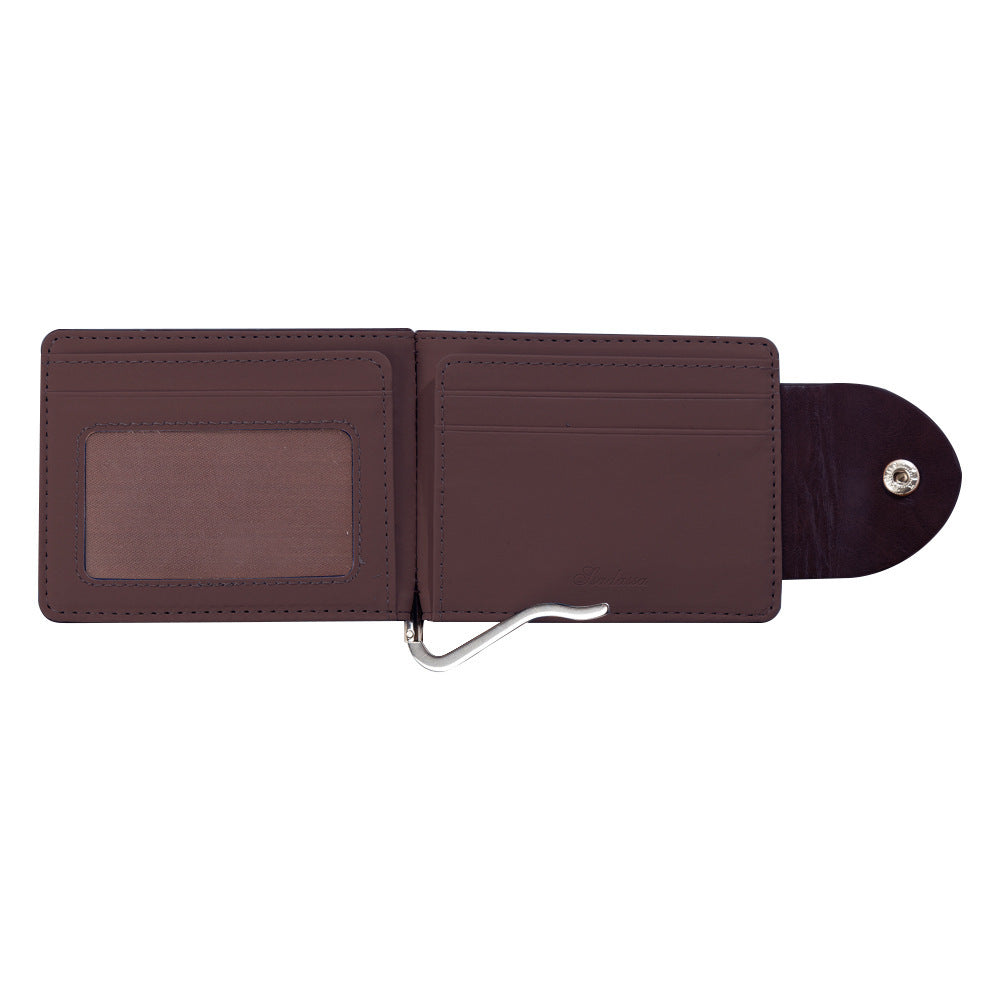 Men's Fashion PU Leather Short Wallet