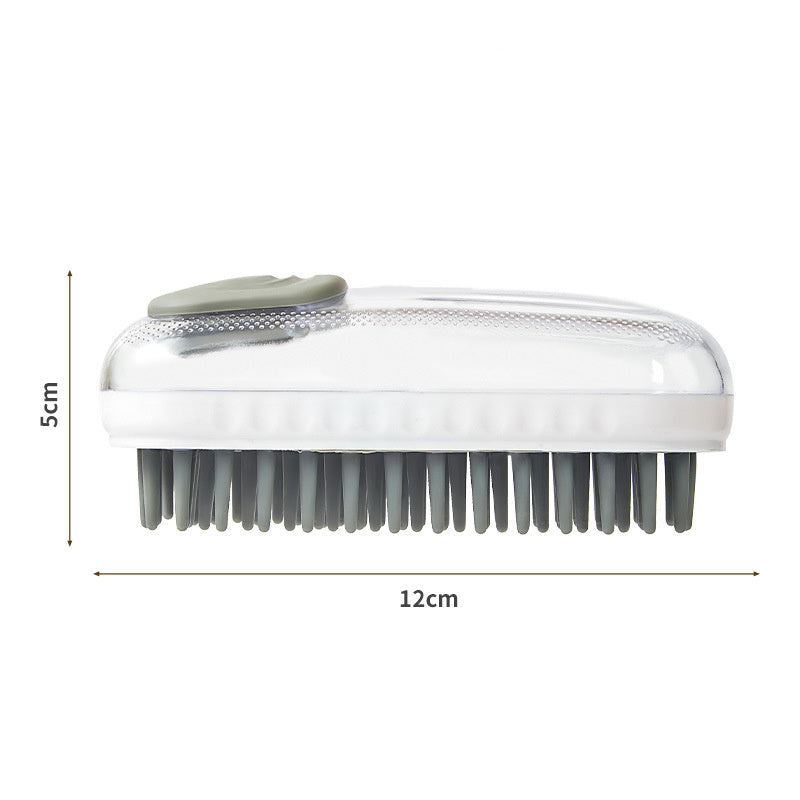 Silicone Bath Brush For Pets Massage Brush For Dogs And Cats Pet Cleaning Foam Bath Brush Product