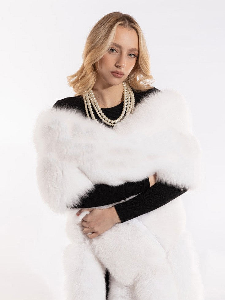 European And American Fur Shawl Autumn And Winter