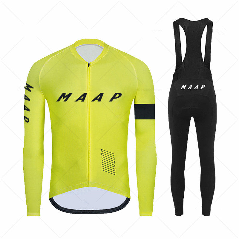 Spring And Autumn Thermal Cycling Jersey Long-sleeve Overalls