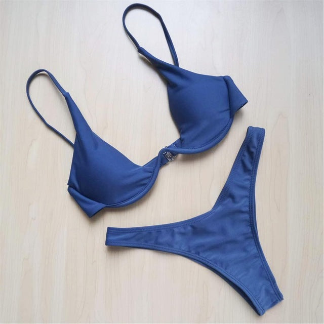 Sexy Women Bikini Beachwear Push-up Swimwear Swimwear