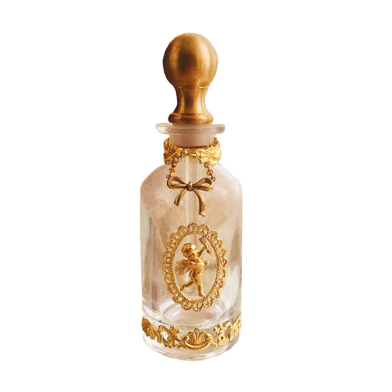 Essence Elysium: French Angel Vintage Perfume Bottle.