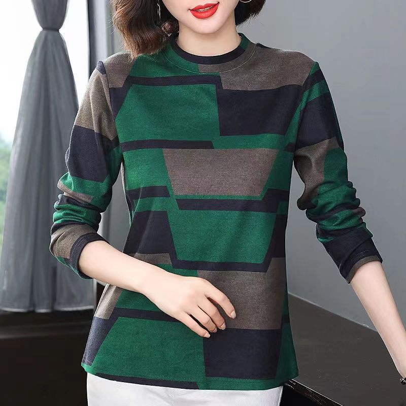 Women's Fashion Half Turtleneck Long Sleeve Thermal Top