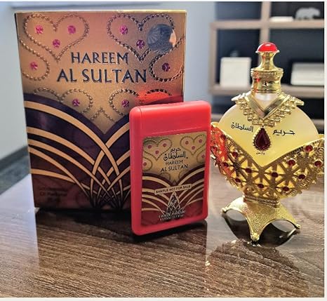 Essence Elysium presents Hareem Al Sultan Gold Concentrated Perfume Oil. Unisex, 1.18 Ounce.