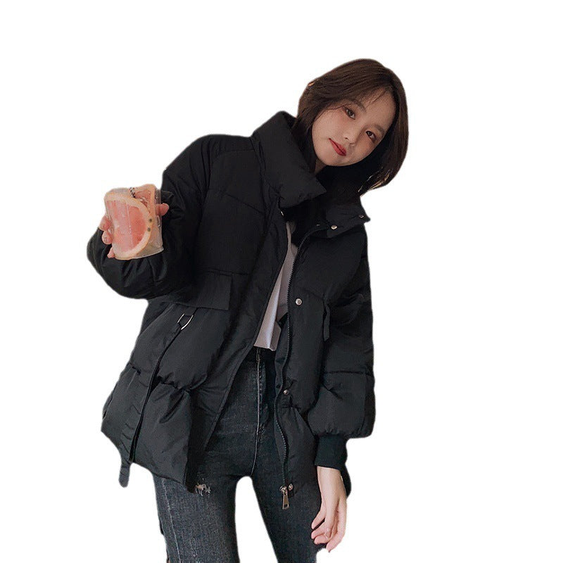 Korean Style Loose Cotton Padded Jacket Padded Down Jacket Coat