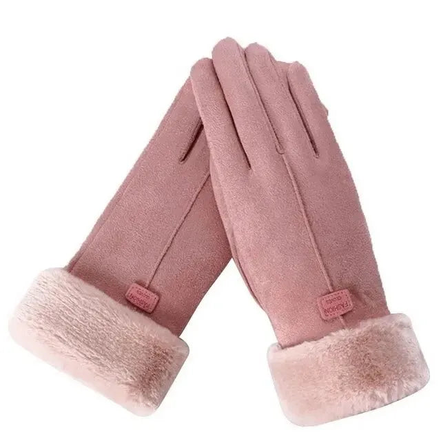 Modische Handschuhe für den Winter