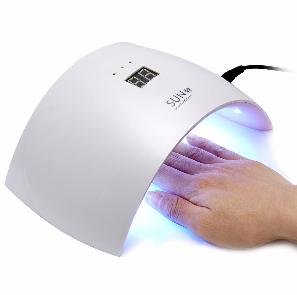 Nail Lamp Dual Light Source UVLED Phototherapy Machine