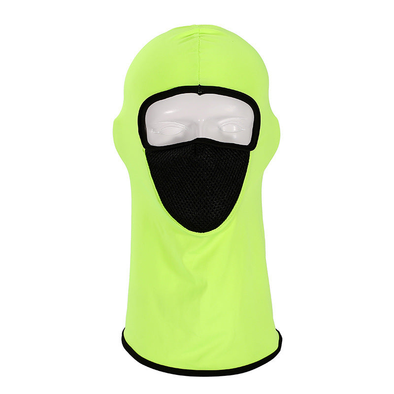 Lycra Soft Equipment Outdoor Windproof Sunscreen Hood