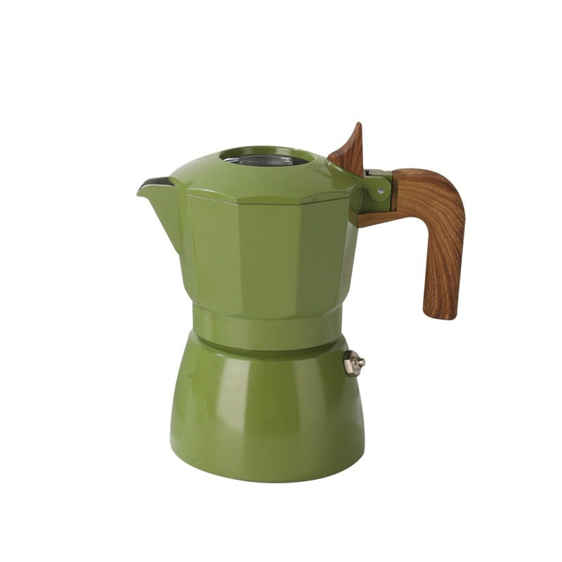 Double Valve Moka Pot Espresso Coffee Machine