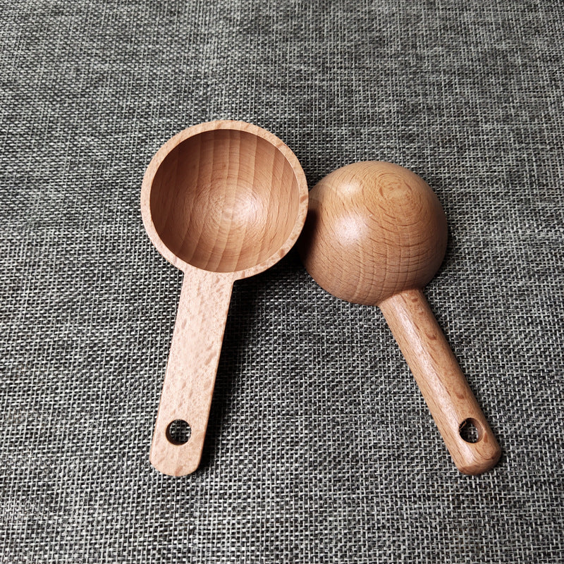 Wooden Spoon Black Walnut Coffee Beans Measuring Spoon