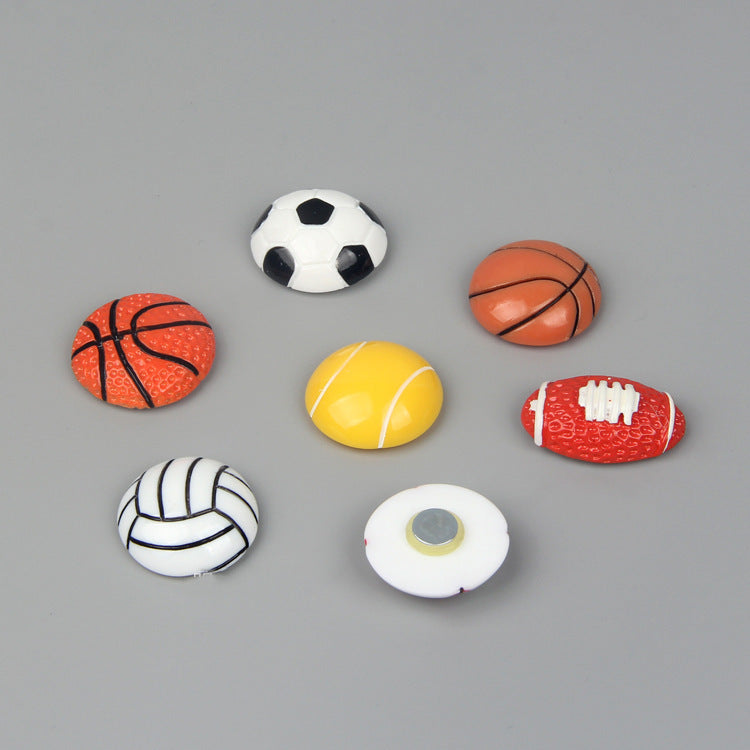 Cartoon Creative Sports Ball Decoration Stickers