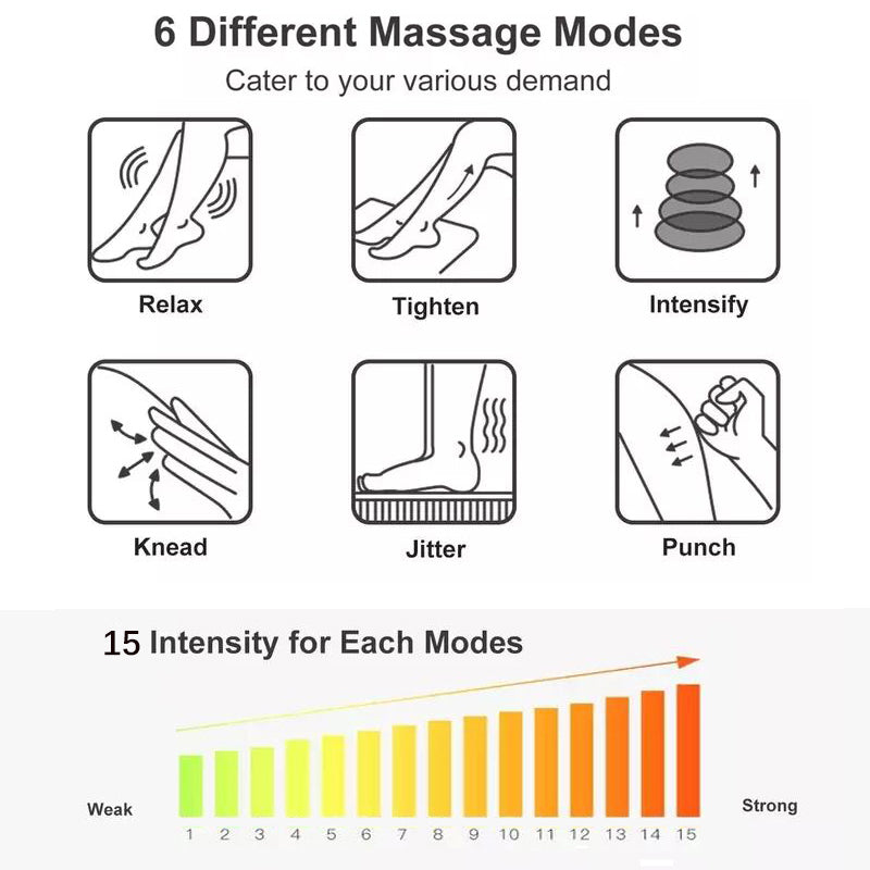 Intelligentes Pulsenergie-Fußmassagegerät MS Current