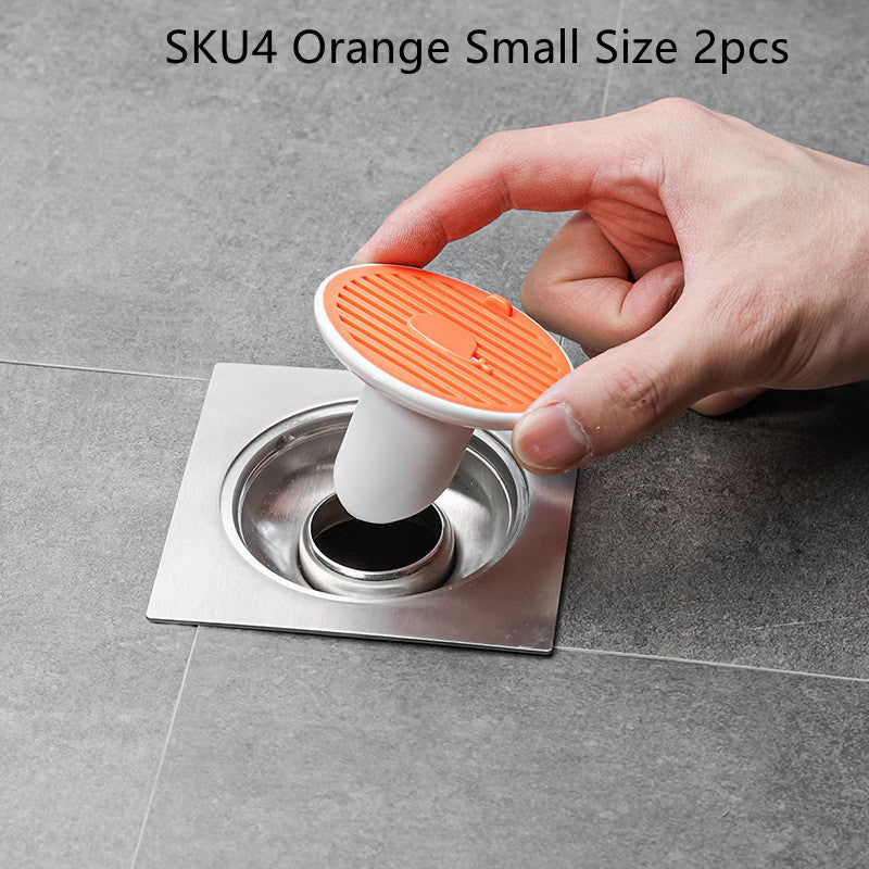 Whale Magnetic Suction Floor Drain Cover Floor Drain Odor Preventer Sewer