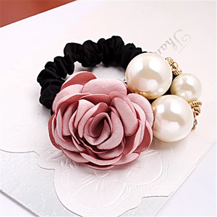 Handmade Camellia Tie Hair Tie Headdress