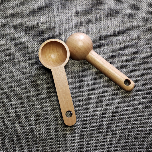 Wooden Spoon Black Walnut Coffee Beans Measuring Spoon