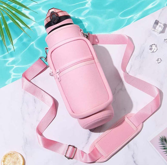 Cross Body Strap Water Bottle Cover