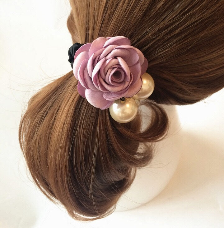 Handmade Camellia Tie Hair Tie Headdress