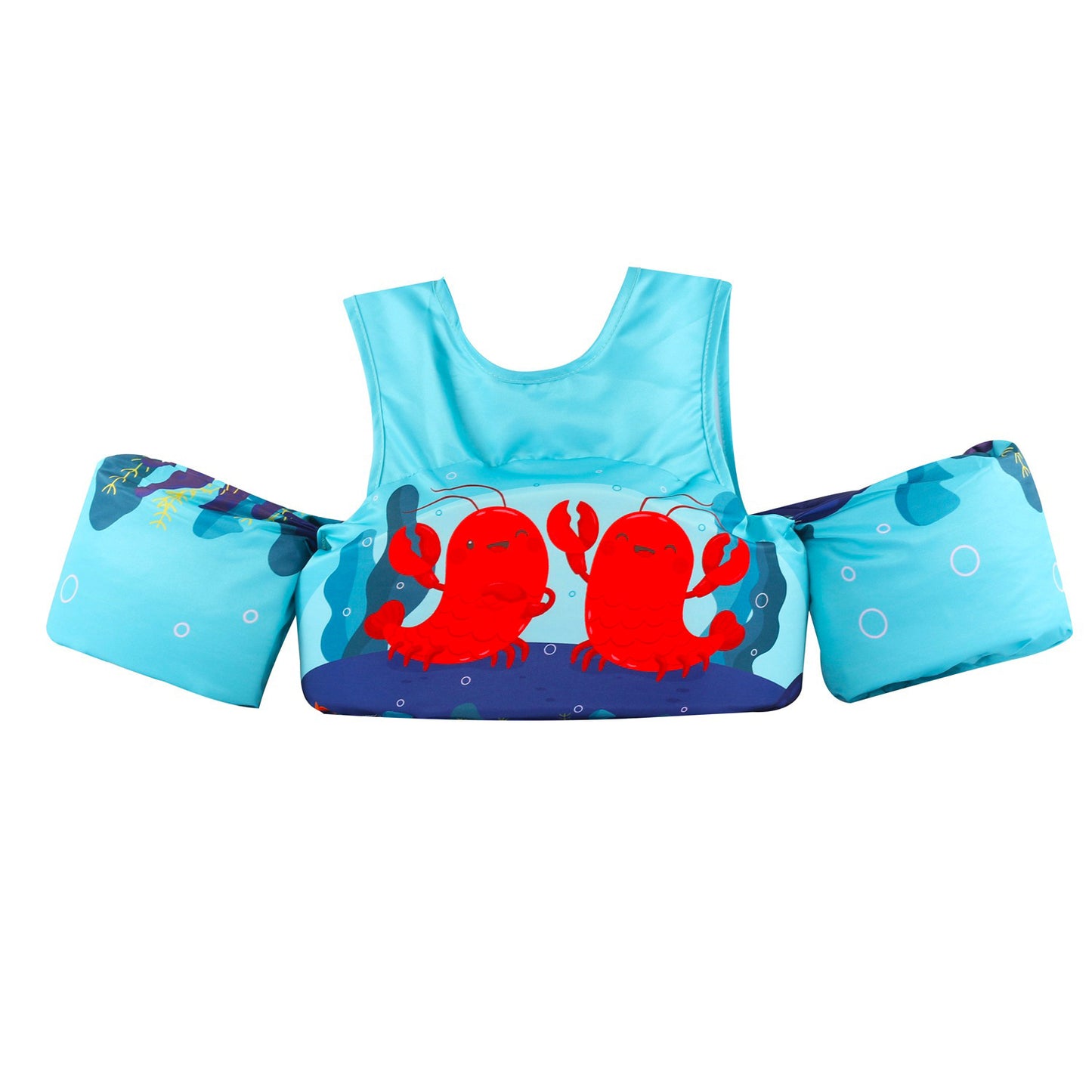 Cartoon Children's Swimsuit Lengthened Arm Swimming Ring Life Jacket