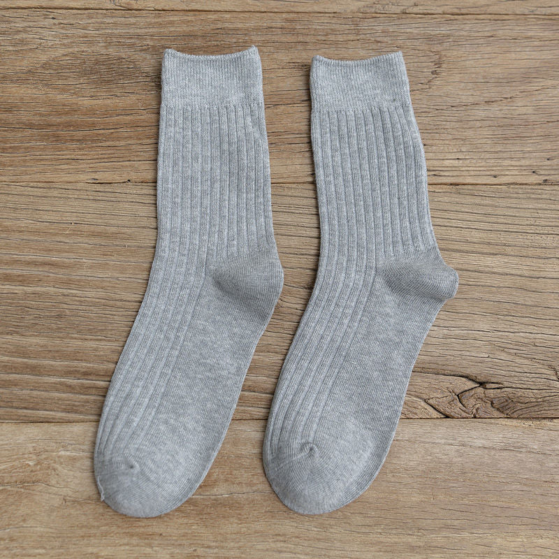 Herbst und Winter weibliche Baumwolle lange Socken