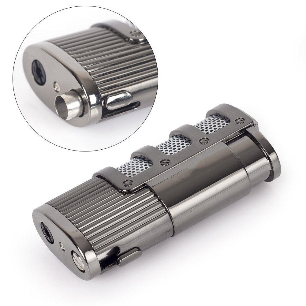 Three Fire Torch Lighter Windproof Creative Cigar Special Gas Metal