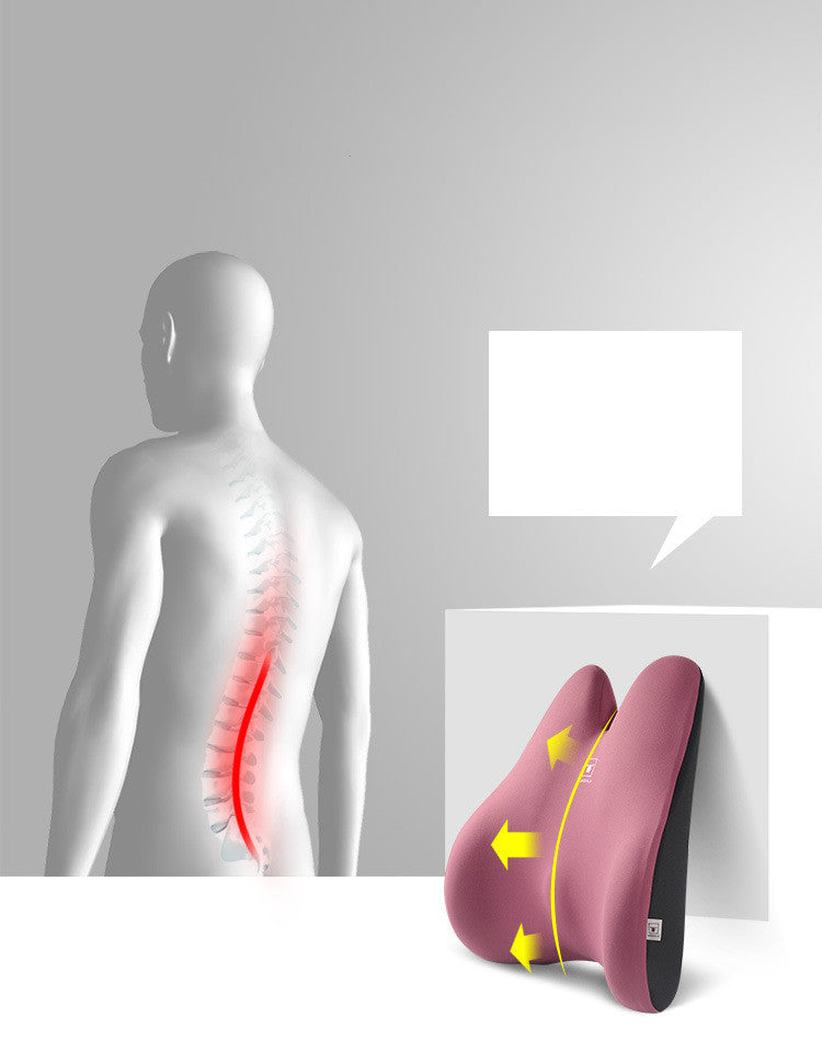 Poduszka pod plecy samochodu Podparcie lędźwiowe Poduszka siedziska Poduszka pod szyję samochodu Z pianki memory Ergonomia Poduszki samochodowe Dla poduszki na krzesło kierowcy Komfort