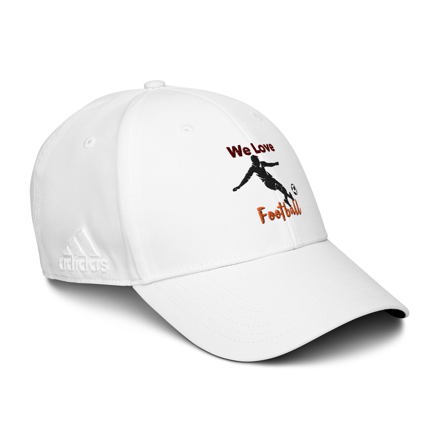 CWS Active " We Love Football" Adidas dad hat By Cozy Winter Store ( Ships within Europe & UK Only)