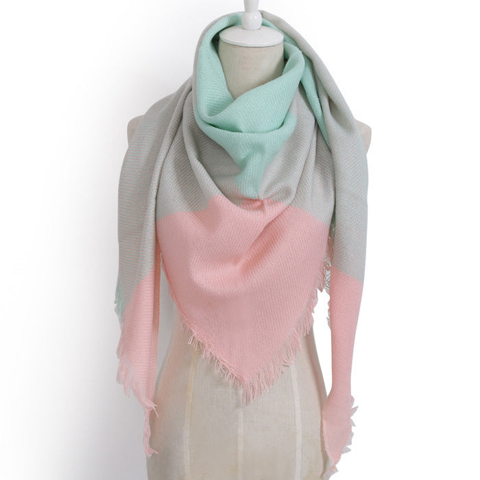 Winter Scarf Women's Cashmere Triangle