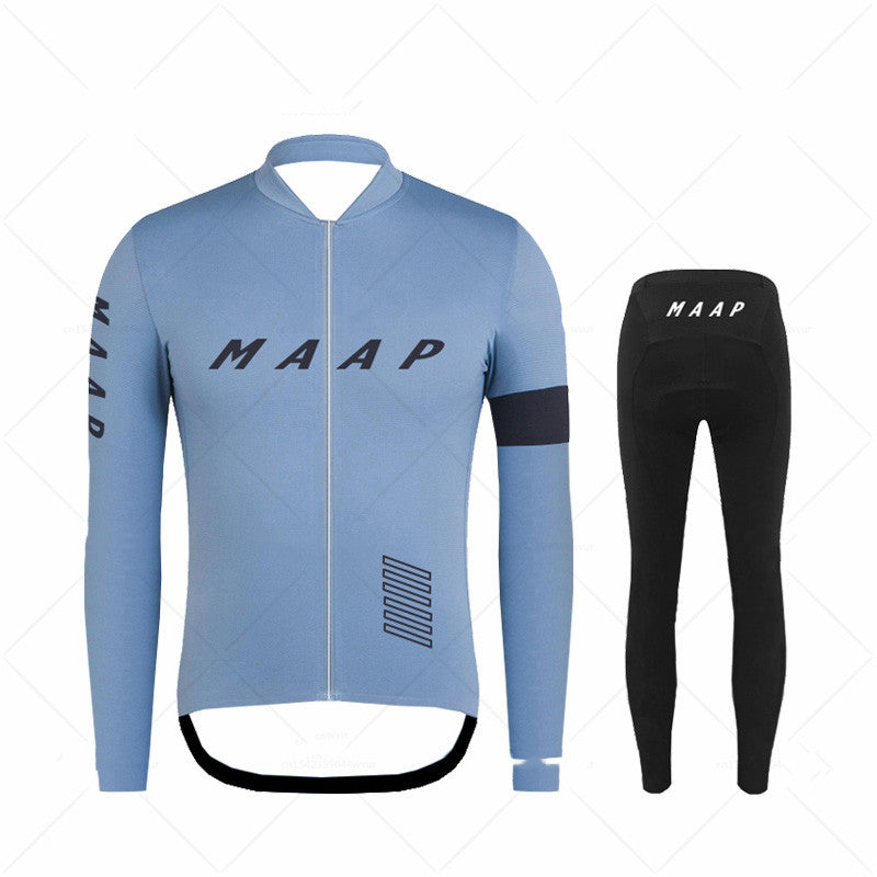 Spring And Autumn Thermal Cycling Jersey Long-sleeve Overalls