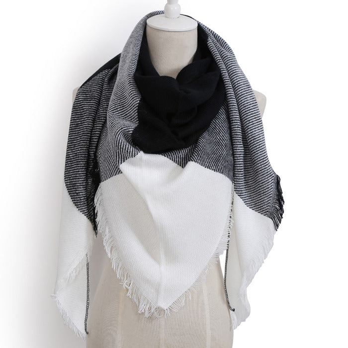 Winter Scarf Women's Cashmere Triangle