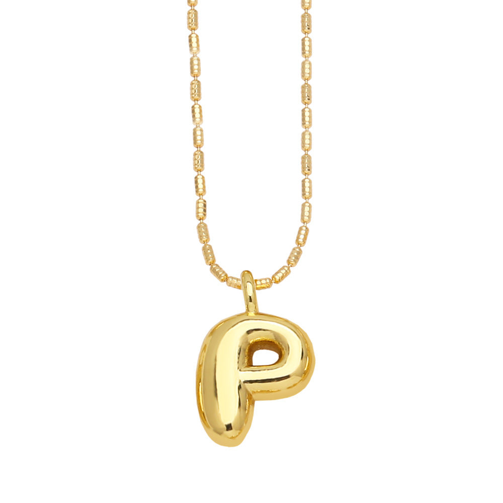 Fashion 26 English Letters Pendant Necklace