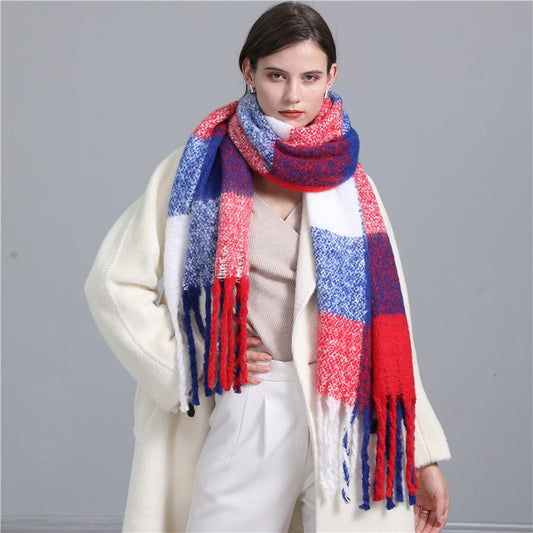 Women's Fashion Thickened Thermal Shawl Scarf