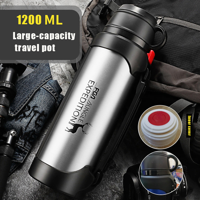 Car Portable Large Insulated Water Bottle