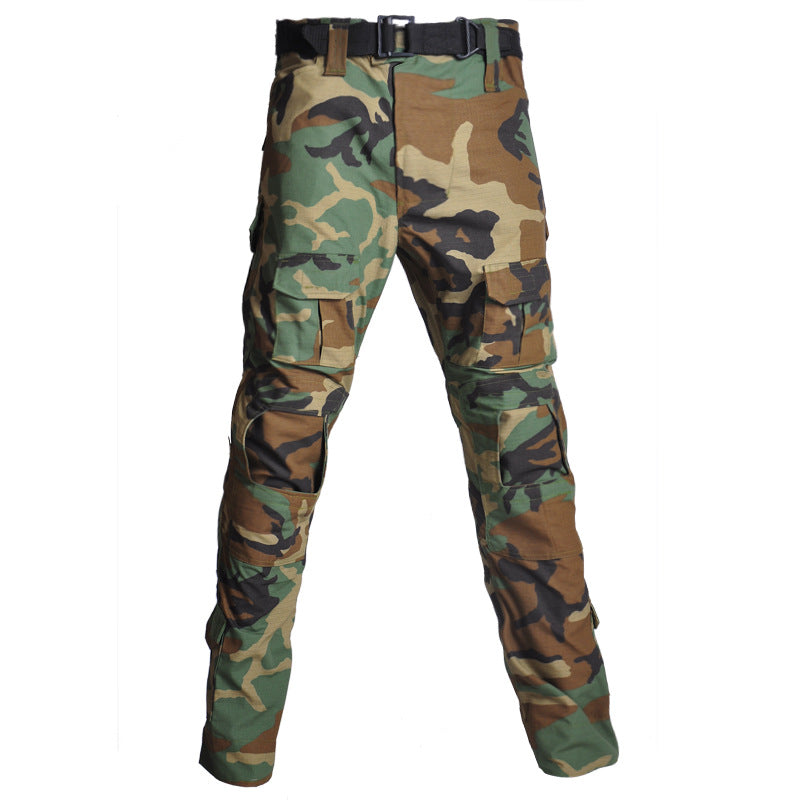 Camouflage Tactics Pants Scratch-resistant Wear-resistant Frog Combat Trousers