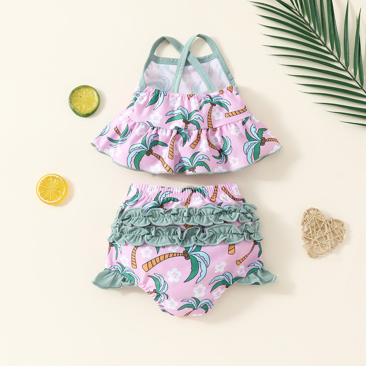 Summer Cute Swimsuit Beach Shorts Suit