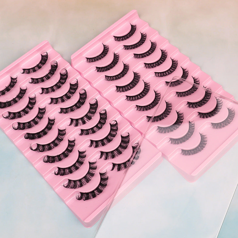 False Eyelashes, DD Curve, Thick, Eyelash, Ten Pairs