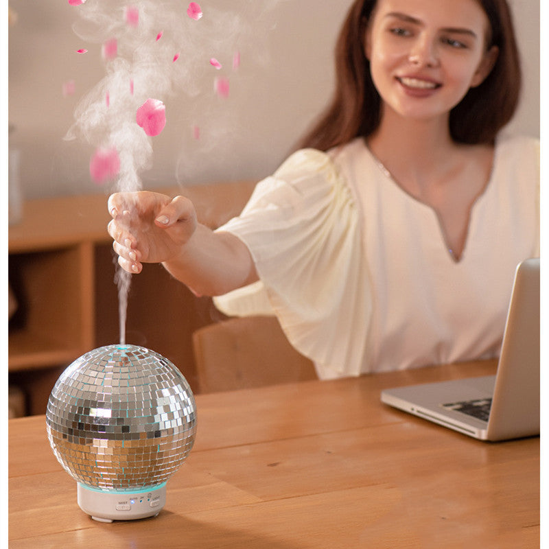 Creative Rotational Laser Ball Aroma Diffuser Household Desk