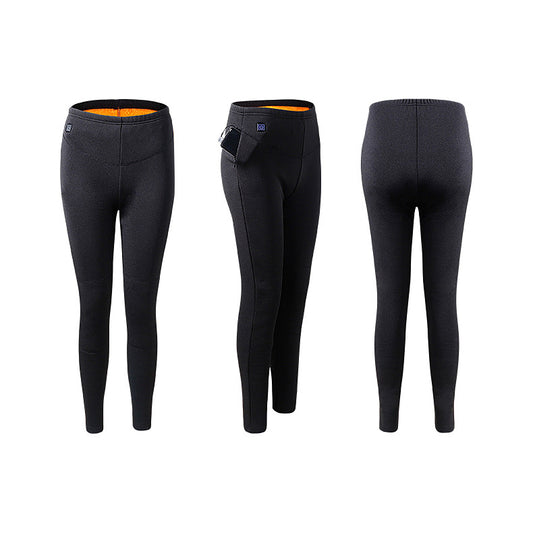 Outdoor Ski Thermal Underwear De Rong Thickened Leggings