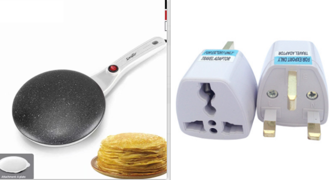 Breakfast Crepes Maker Spherical Non-Stick Bakeware Long Handle