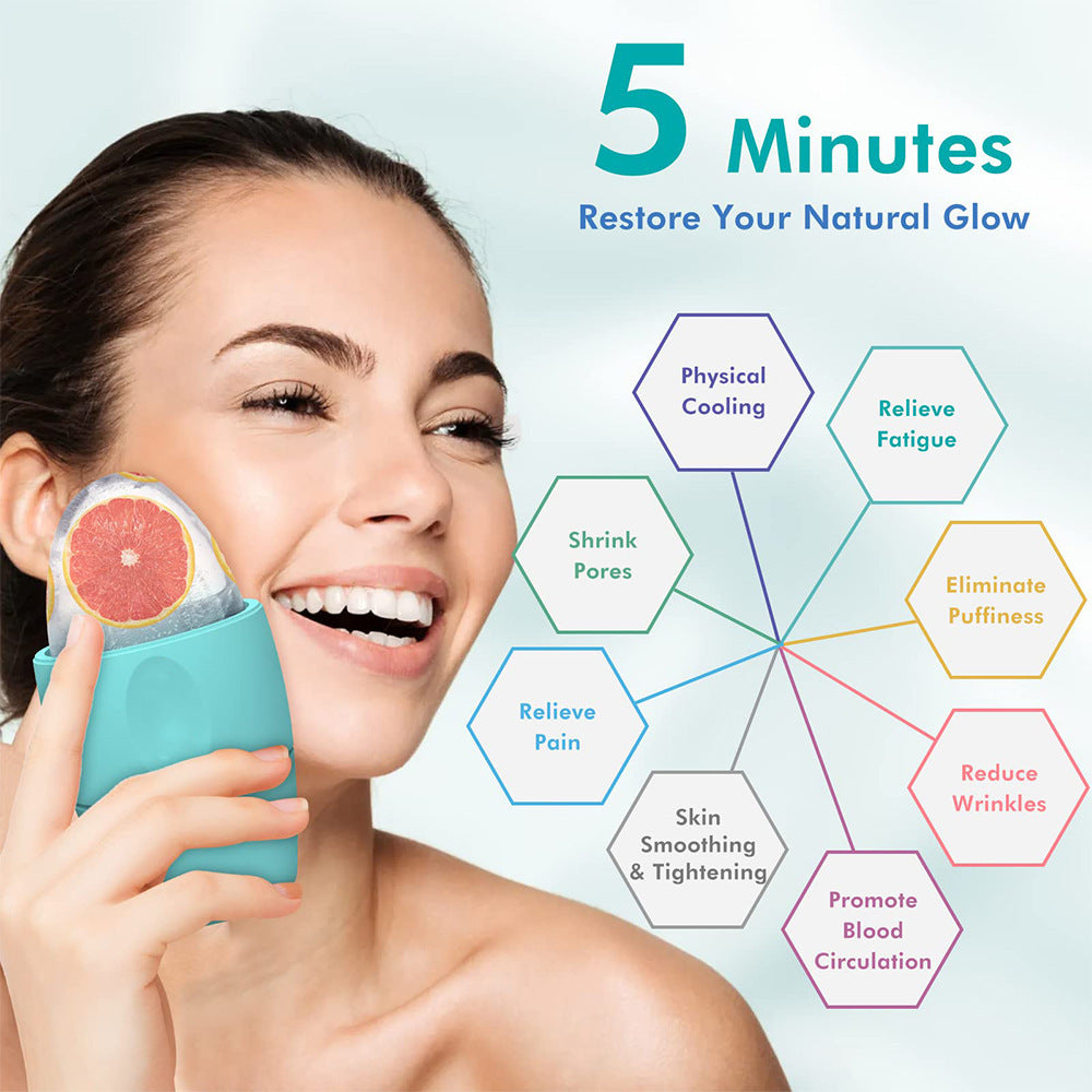 Silicone Facial Massage Ice Roller