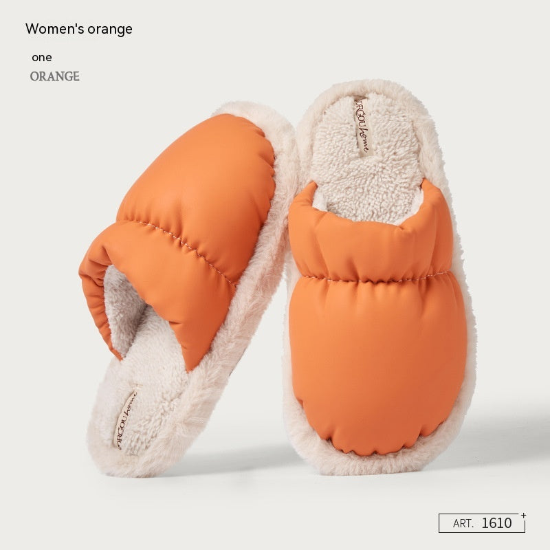 ThermalChic: New ladies' cotton slippers for stylish and warm comfort.