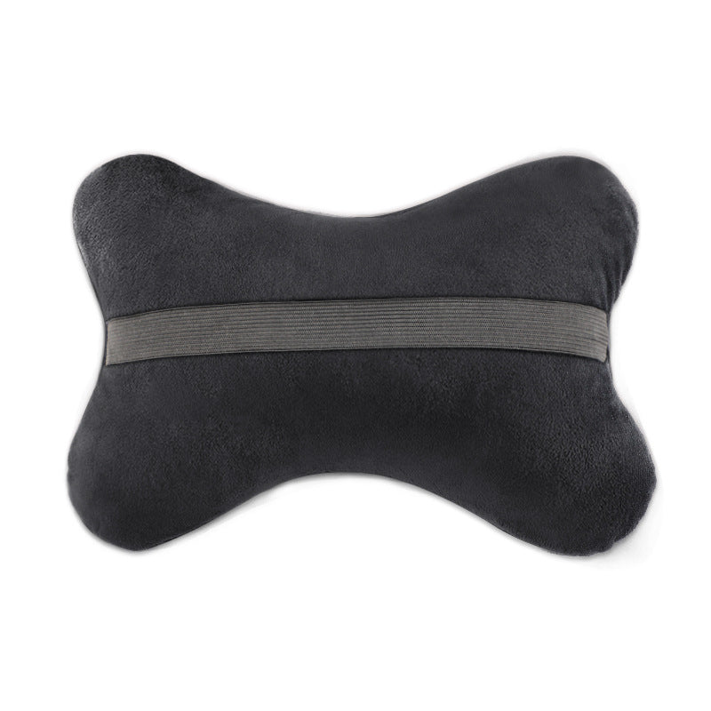 Car Leather Neck Care Breathable Comfortable Double Bone By Pillow