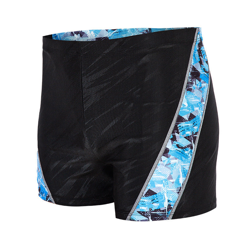 Five-point Mid-length Loose And Embarrassing Boxer Men's Swimsuit