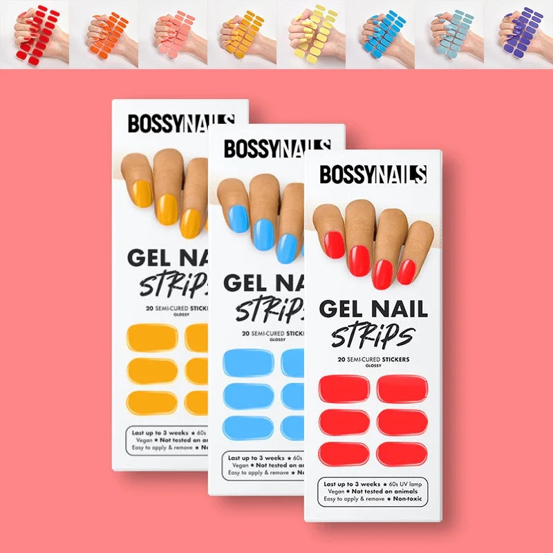 Nagelaufkleber Buchstaben Farbe Nail Art Aufkleber Vollaufkleber