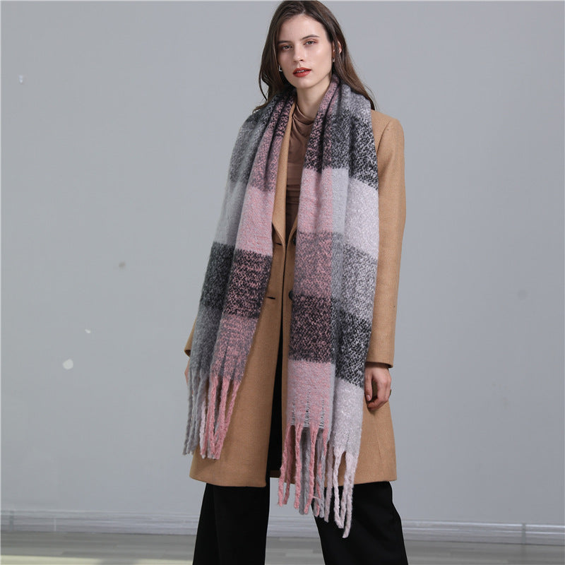 Women's Fashion Thickened Thermal Shawl Scarf