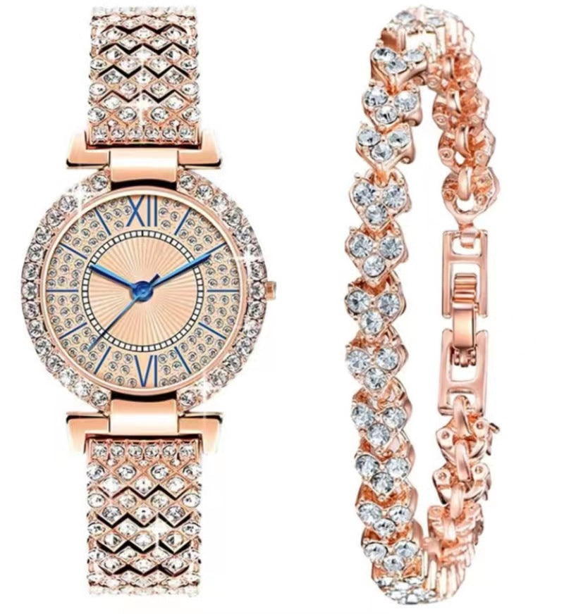 Women's Luxury Elegant Diamond All-match Quartz Watch